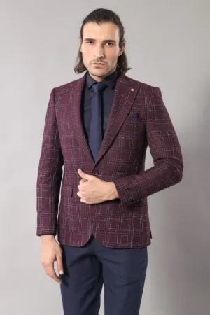 15455 Burgundy Blazer