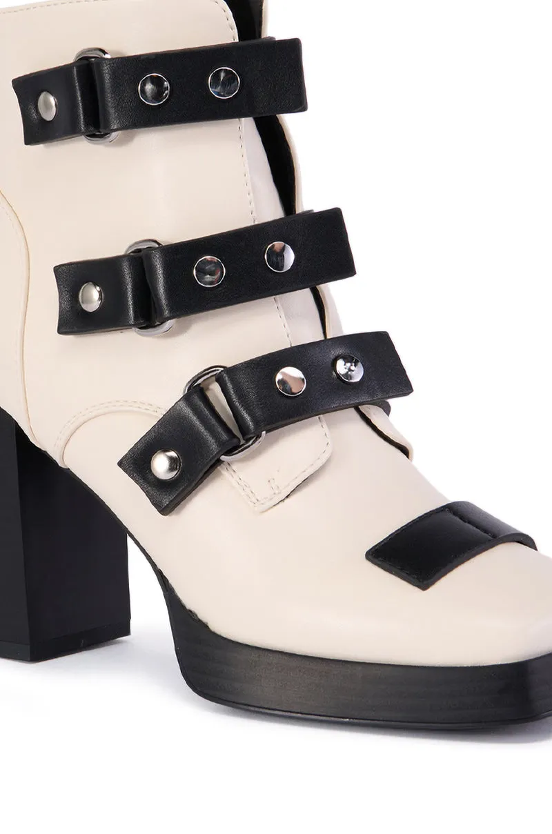 AZALEA WANG ANAYA WHITE BOOTIE