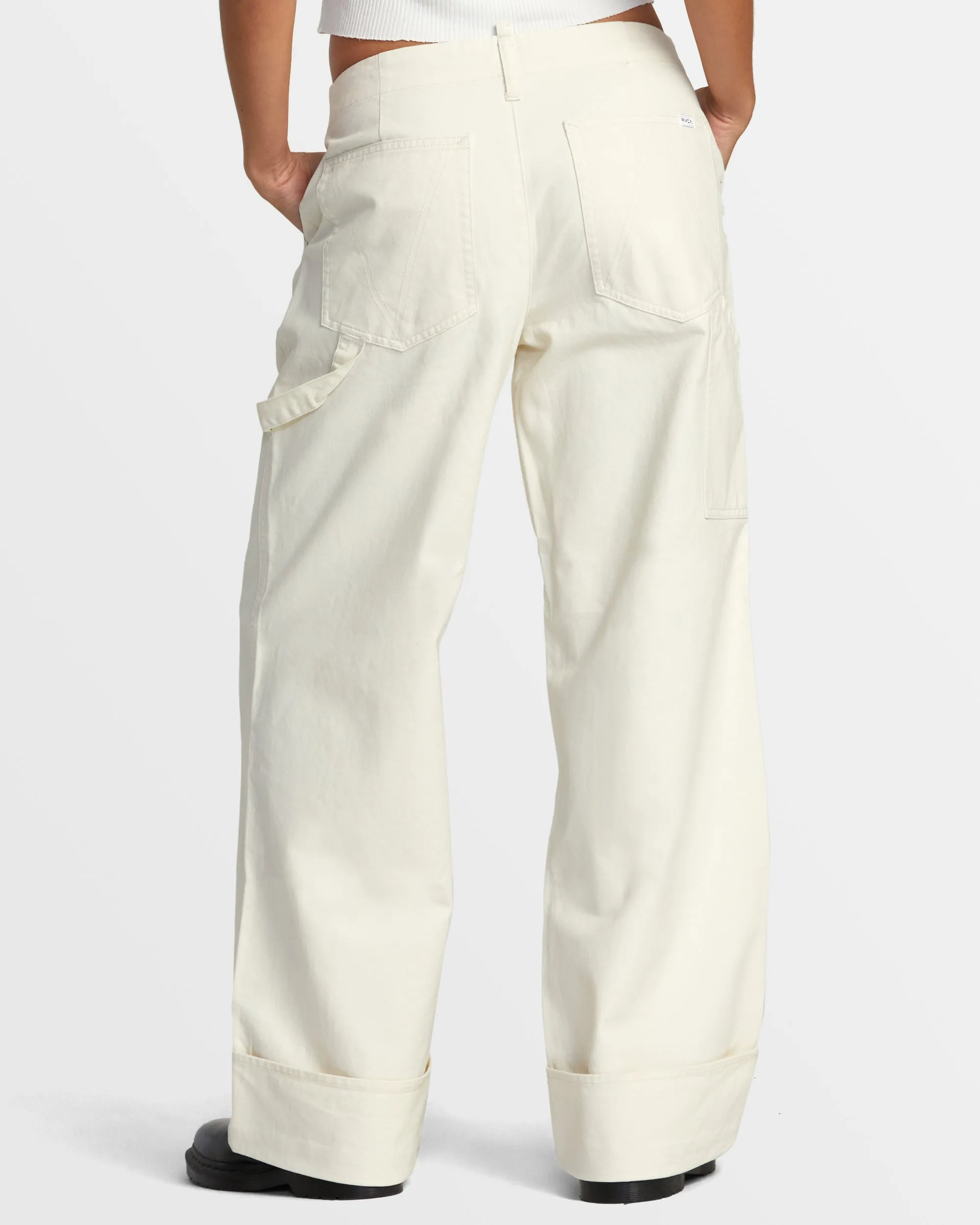 Back Bay Relaxed Fit Pants - Latte