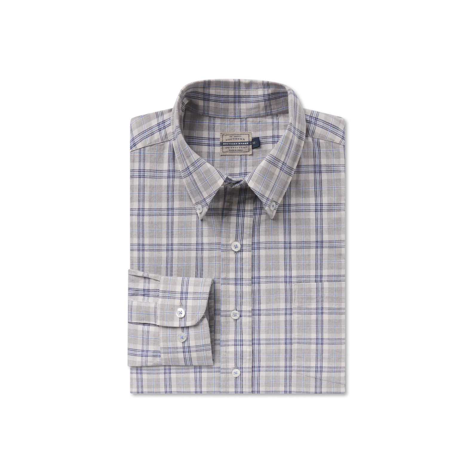 Bandera Washed Plaid Dress Shirt