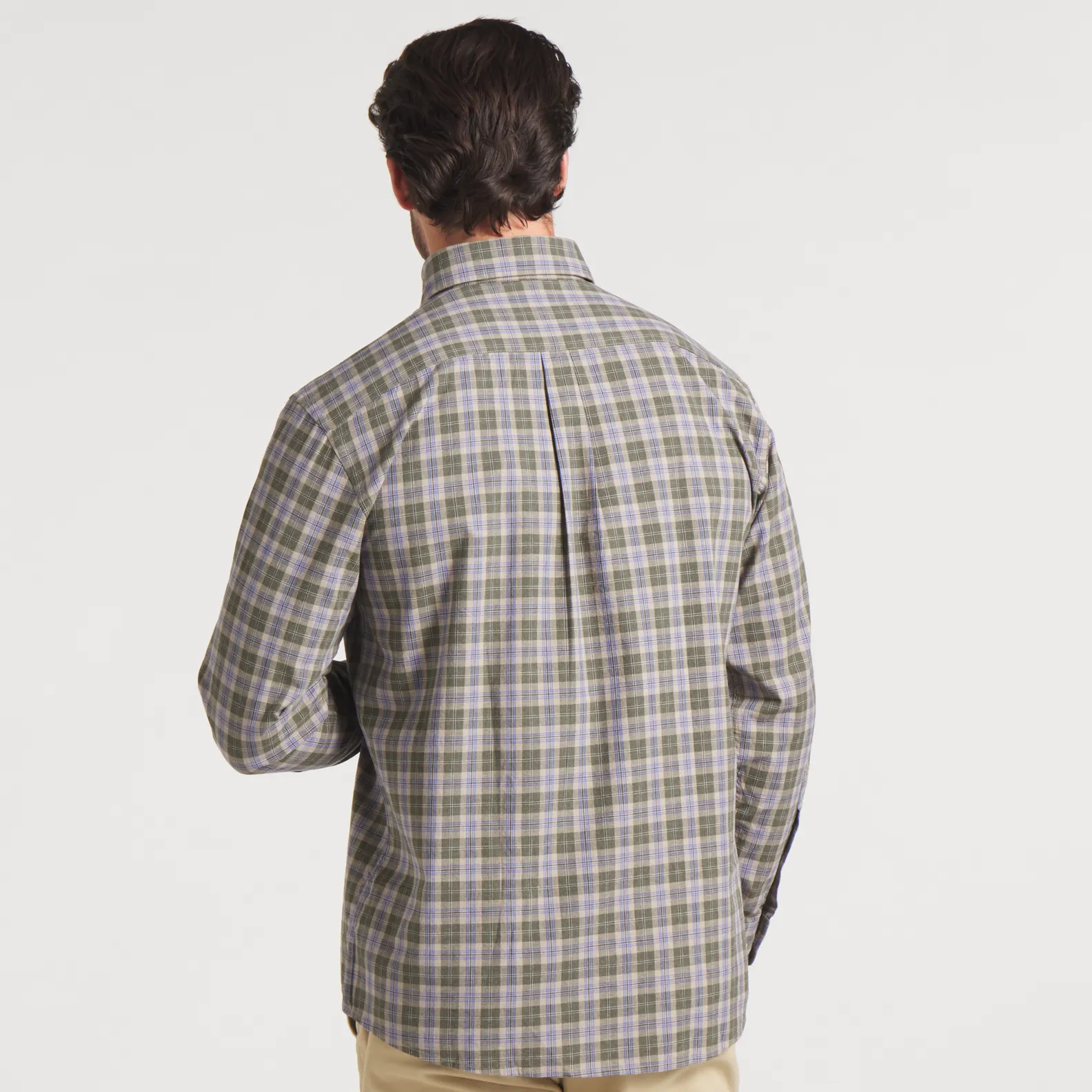 Bandera Washed Plaid Dress Shirt