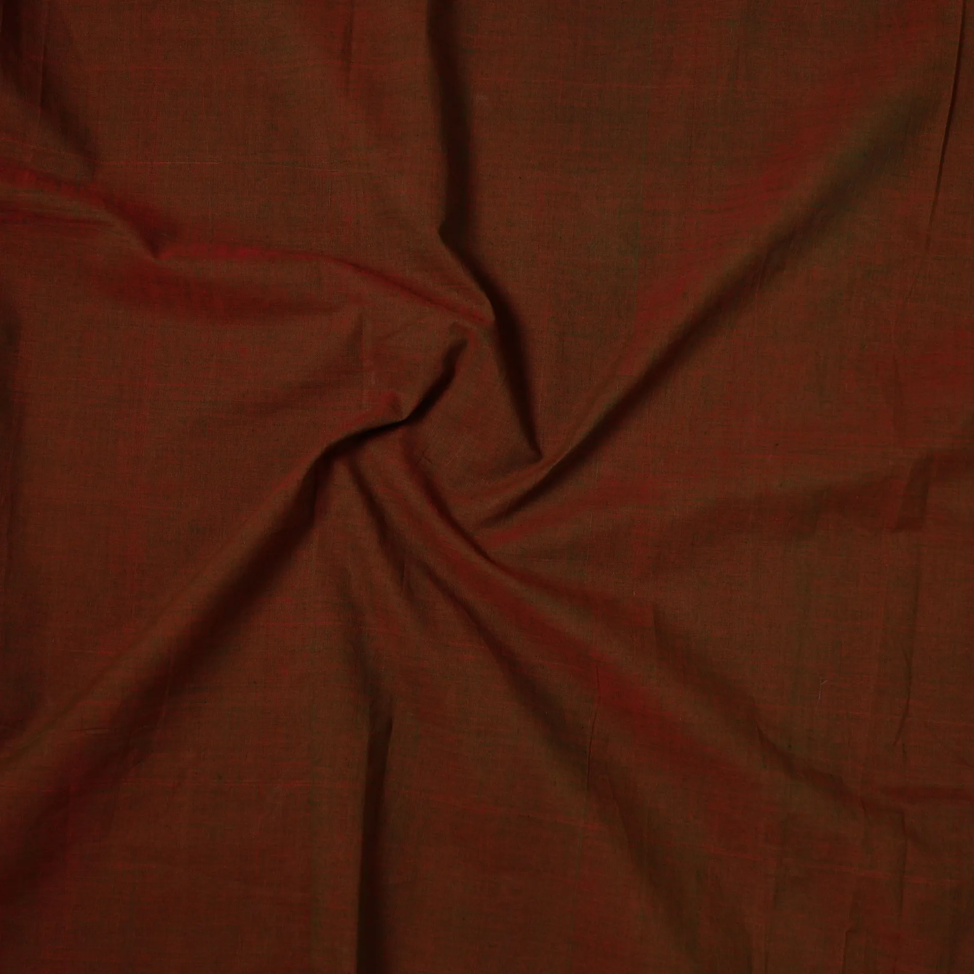 Brown - Mangalagiri Handloom Cotton Precut Fabric (2 meter) 59