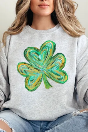 Brushed Clover Heavy-weight Crew Sweatshirt