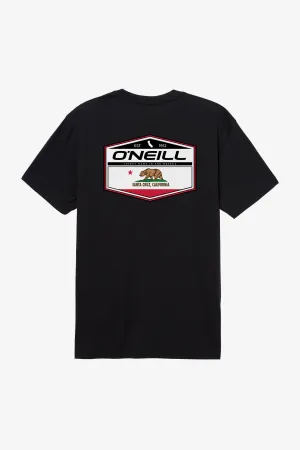 CALI FLAG SANTA CRUZ TEE