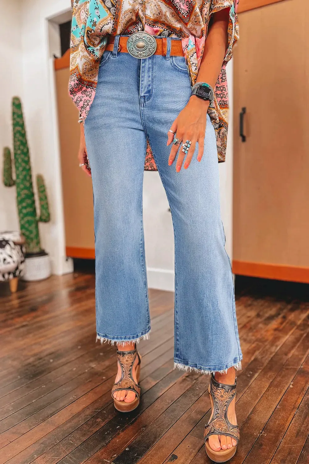 CC - Beau Breeze High-Waist Flare Jeans