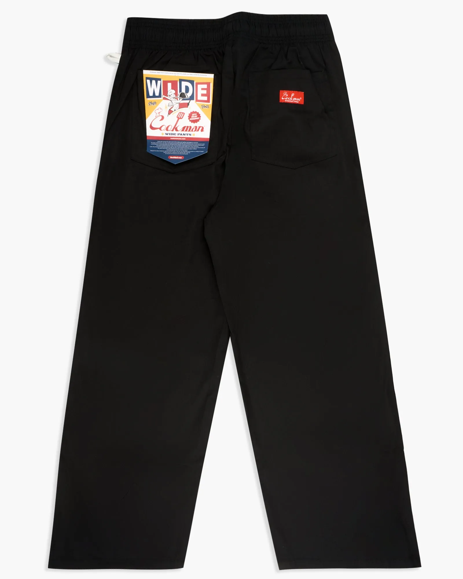 Cookman Wide Chef Pants - Black