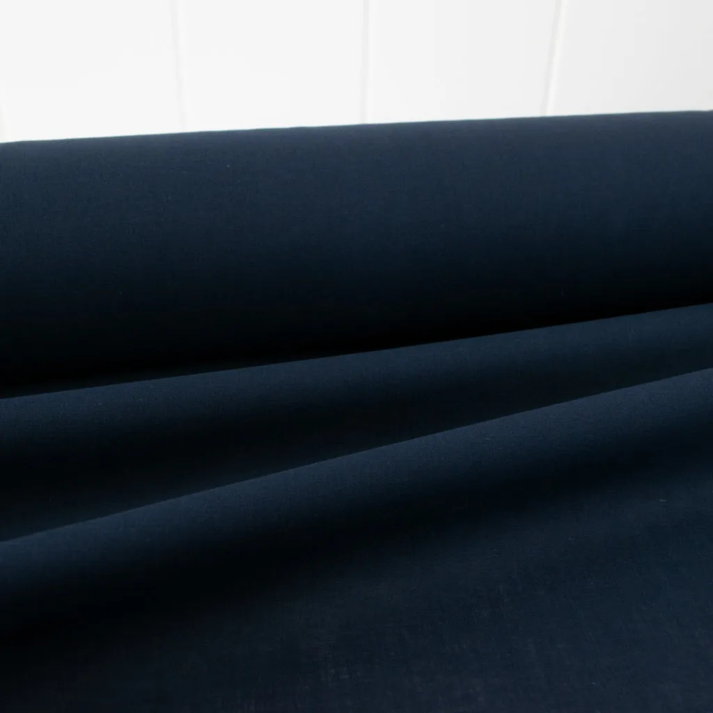 Cotton Voile - Navy