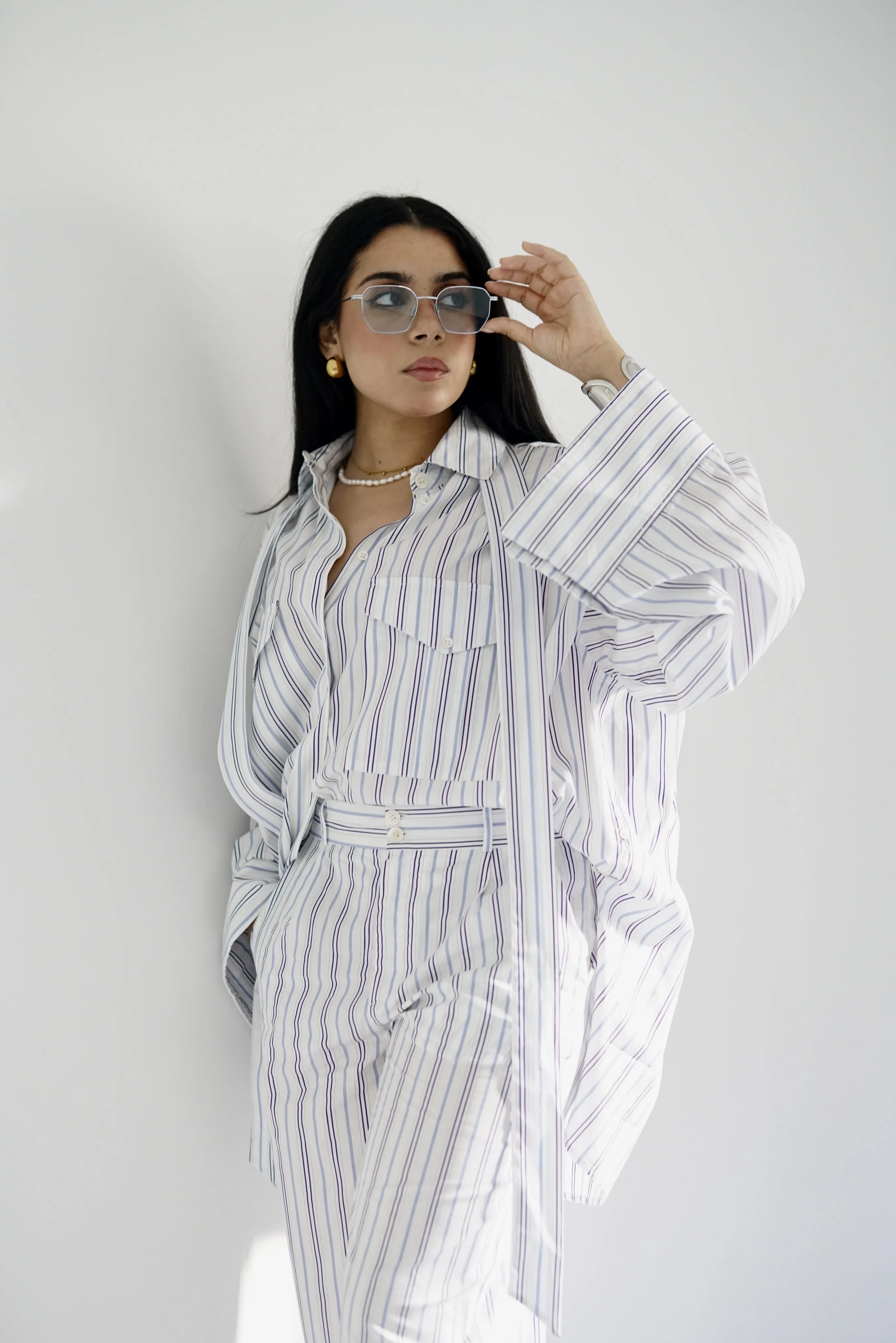 DEEMA - Striped matching set