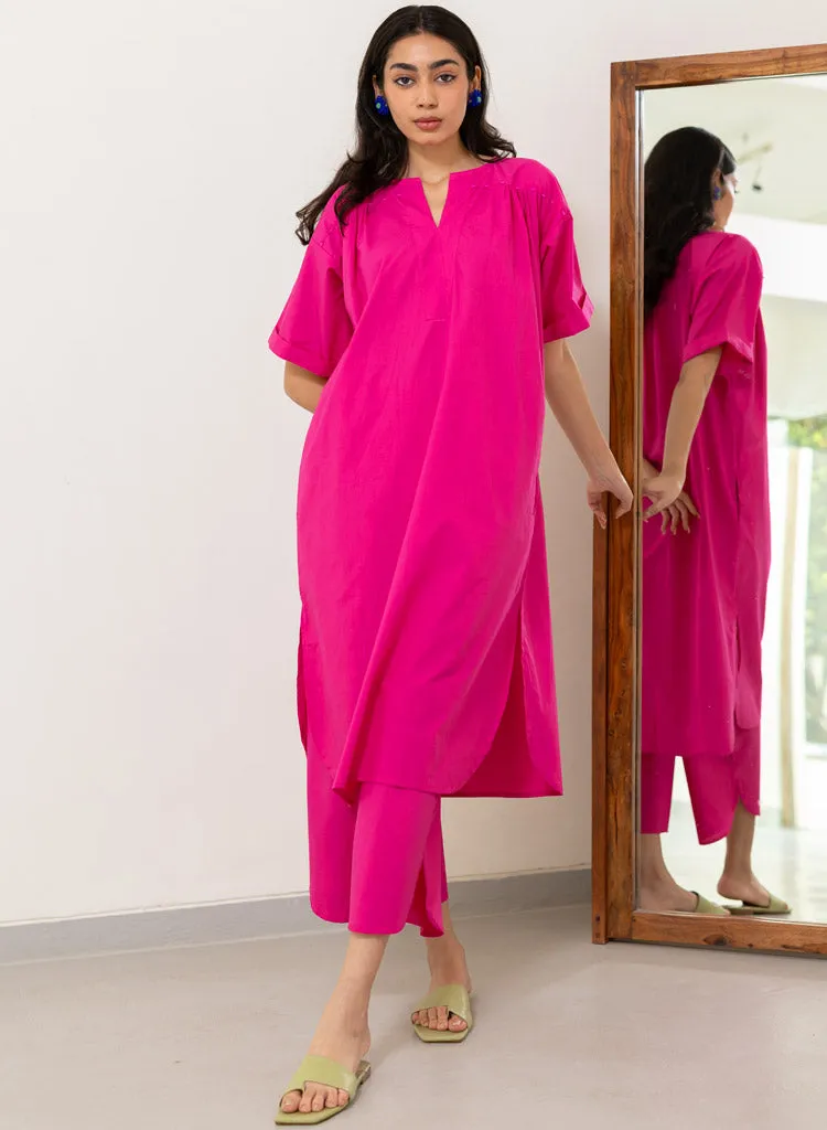 Fuchsia Tunic Set