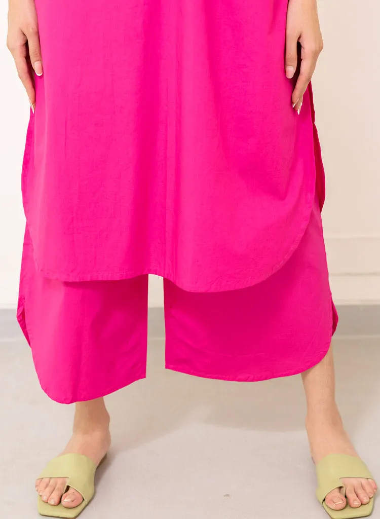 Fuchsia Tunic Set