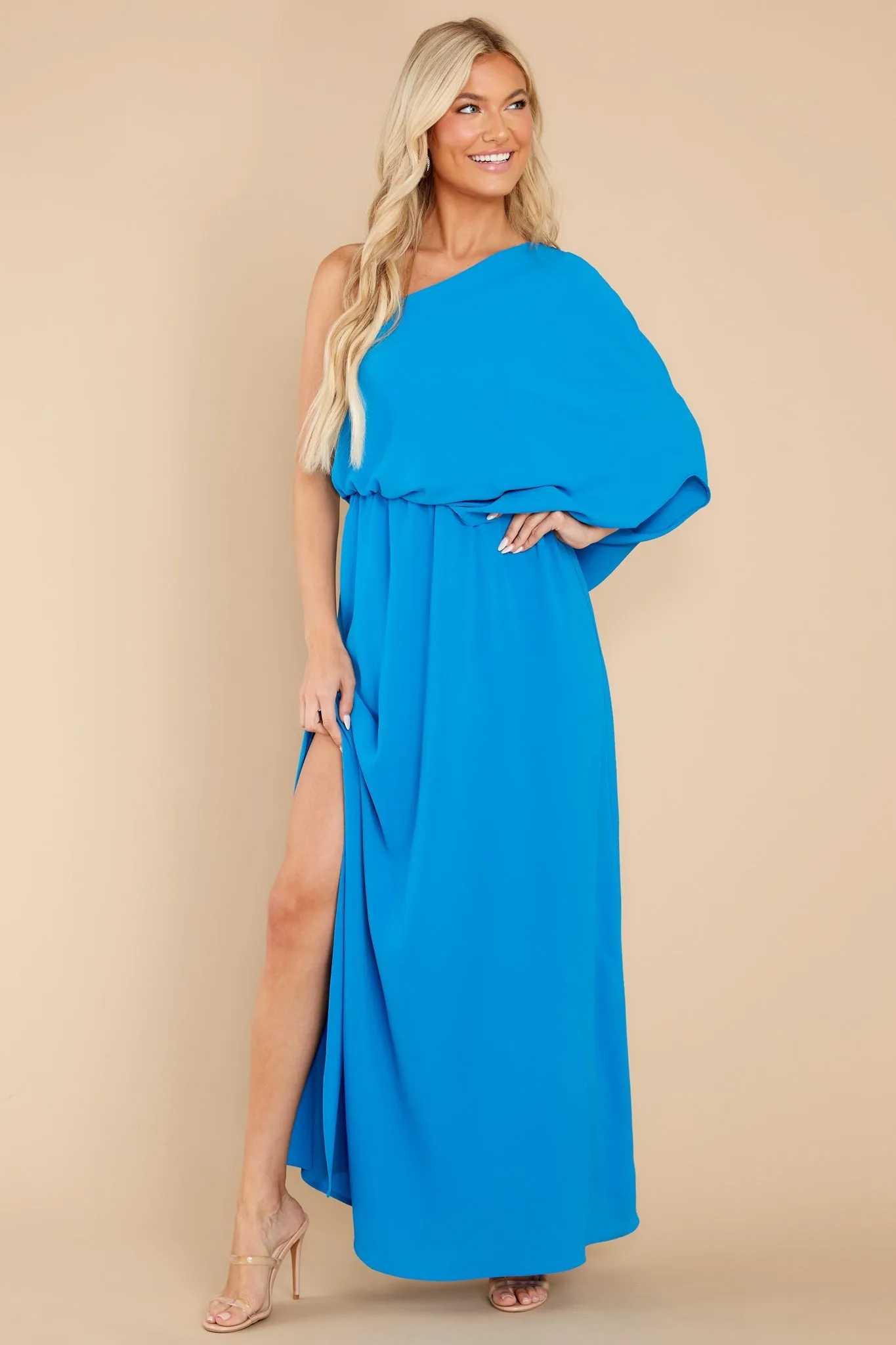 Get Obsessed Blue Maxi Dress