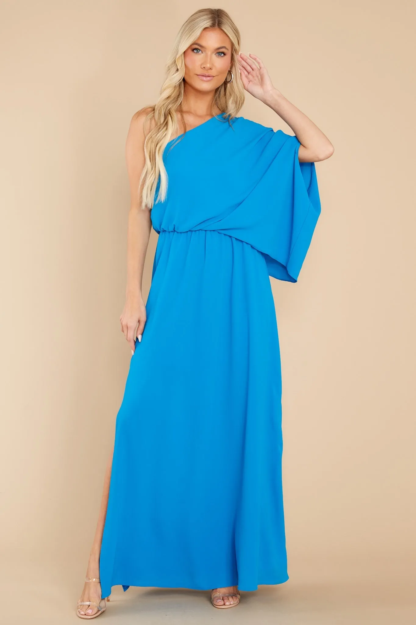 Get Obsessed Blue Maxi Dress