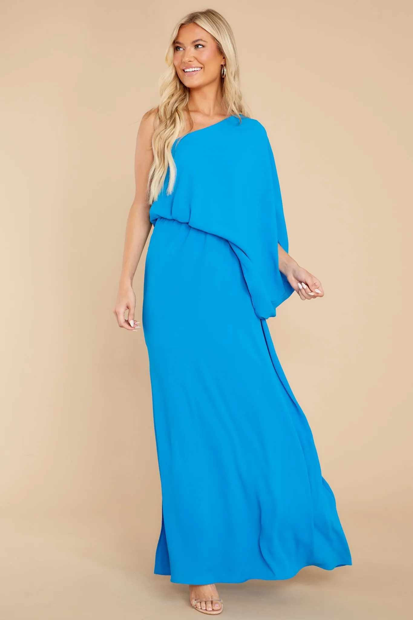 Get Obsessed Blue Maxi Dress