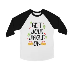 Get Your Jingle On BKWT Kids Baseball Shirt