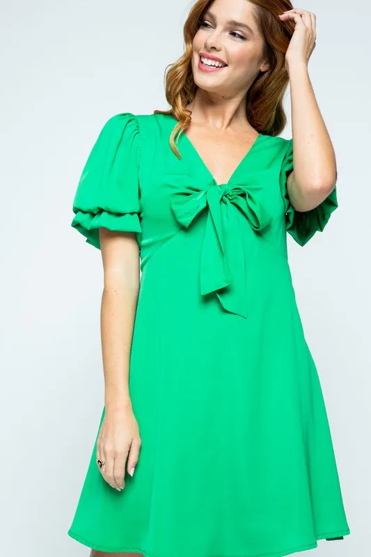 Green Casual Dress