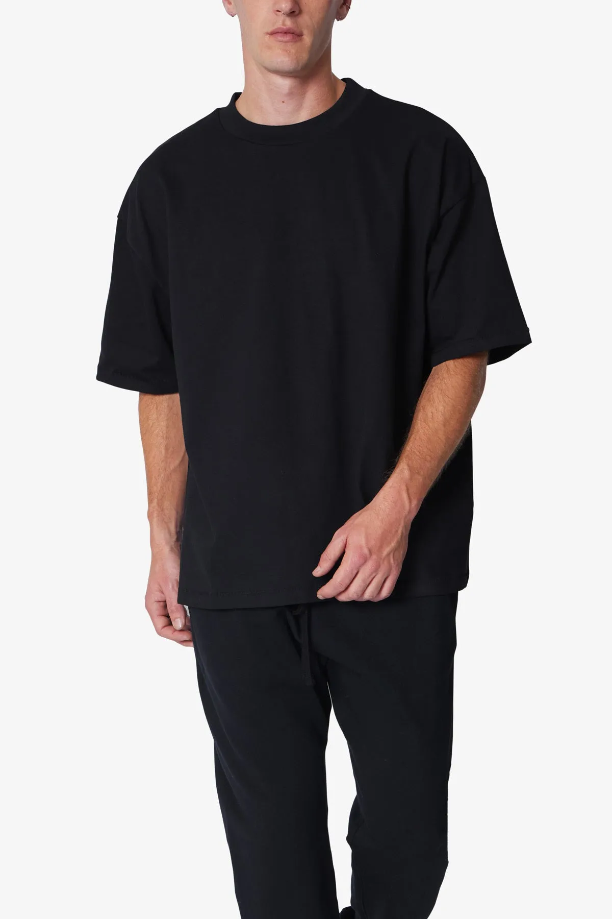 Heavy Every Day Boxy Tee - Black