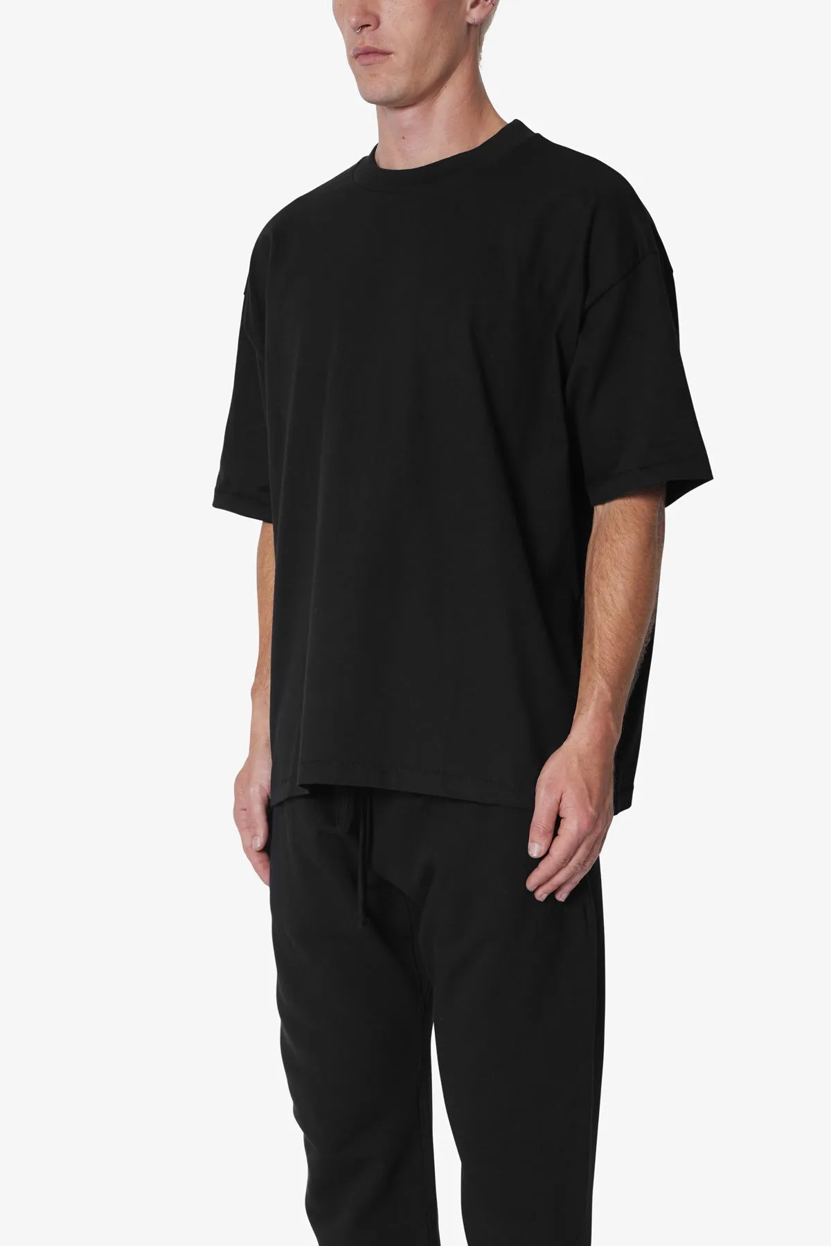 Heavy Every Day Boxy Tee - Black