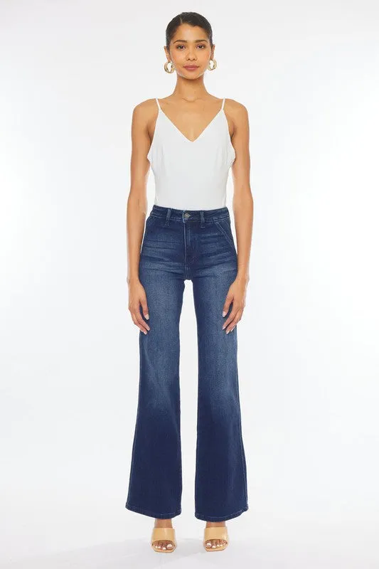 High Rise Slim Flare Jean