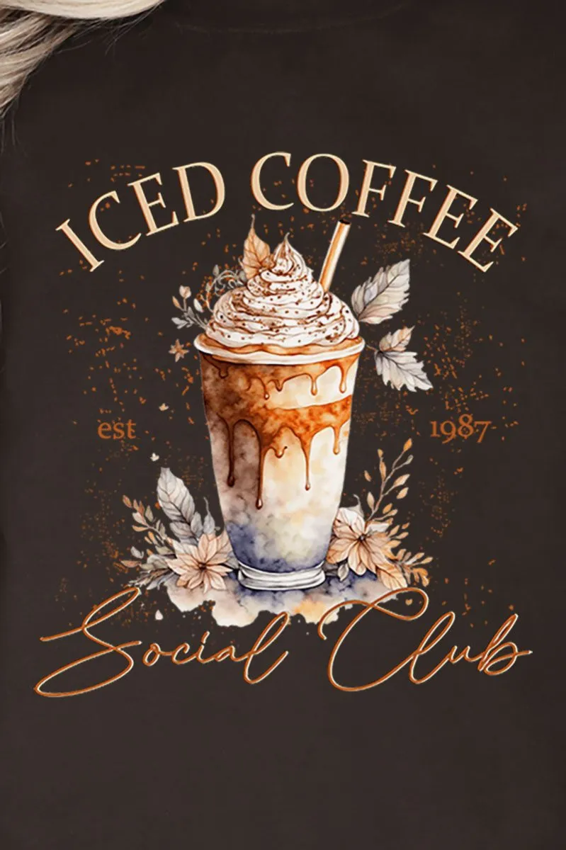 Iced Coffee Social Club Heavy-weight Crew Sweatshirt