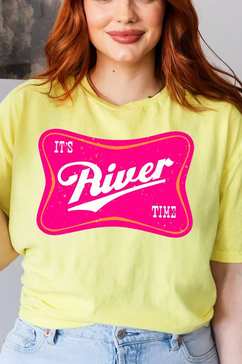 It's River Time Short Sleeve Relaxed Fit T-Shirt