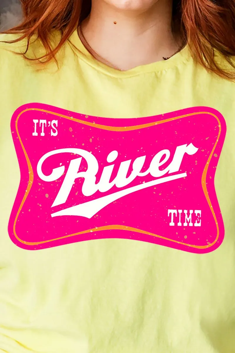 It's River Time Short Sleeve Relaxed Fit T-Shirt