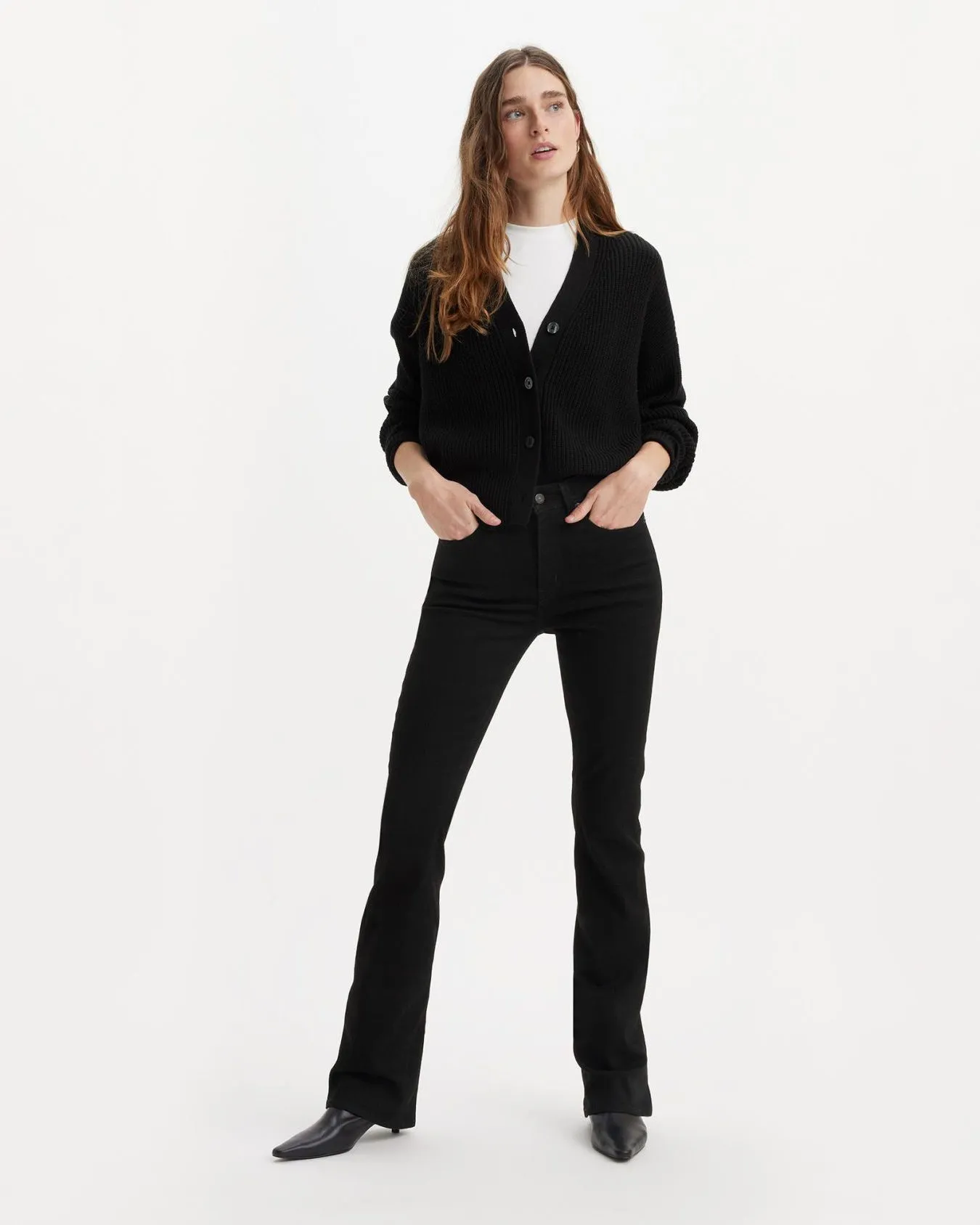 Levi's® Womens 725 High Rise Bootcut Jeans - Midnight Gaze