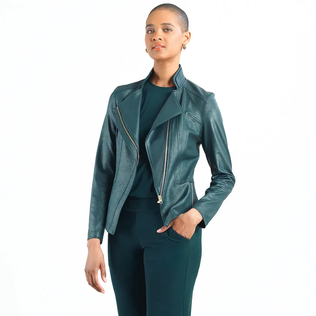 Liquid Leather™ Signature Jacket - Hunter Green