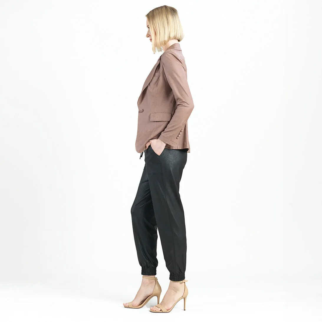 Liquid Leather™ Signature Pocket Blazer - Taupe