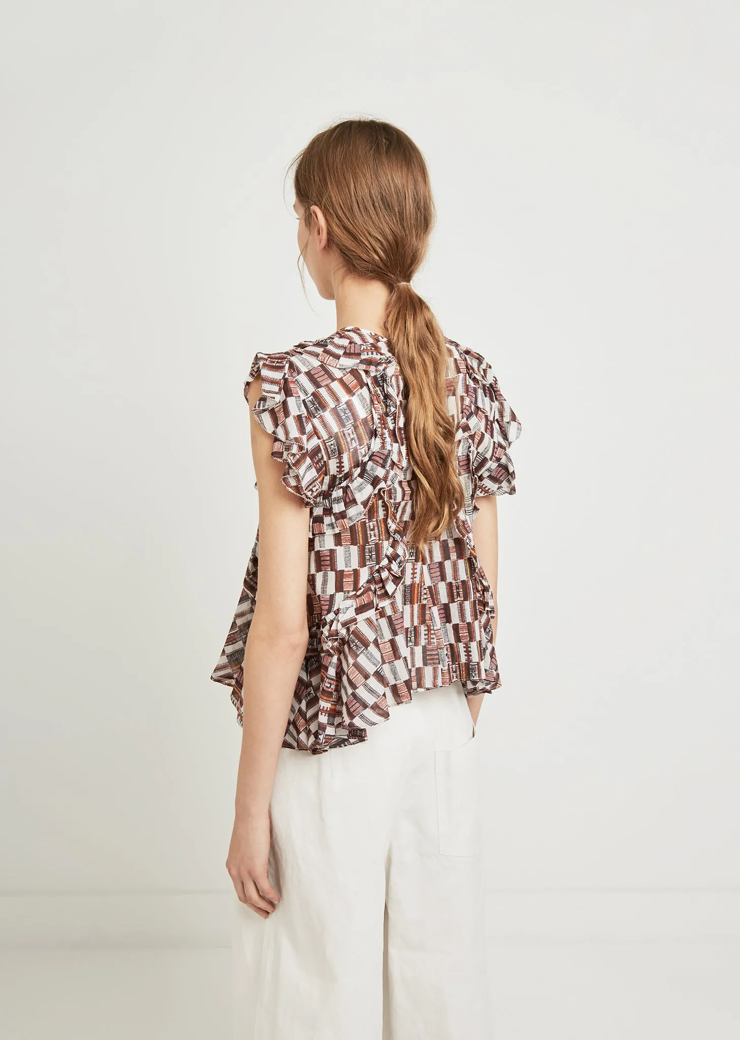 Nalou Printed Top