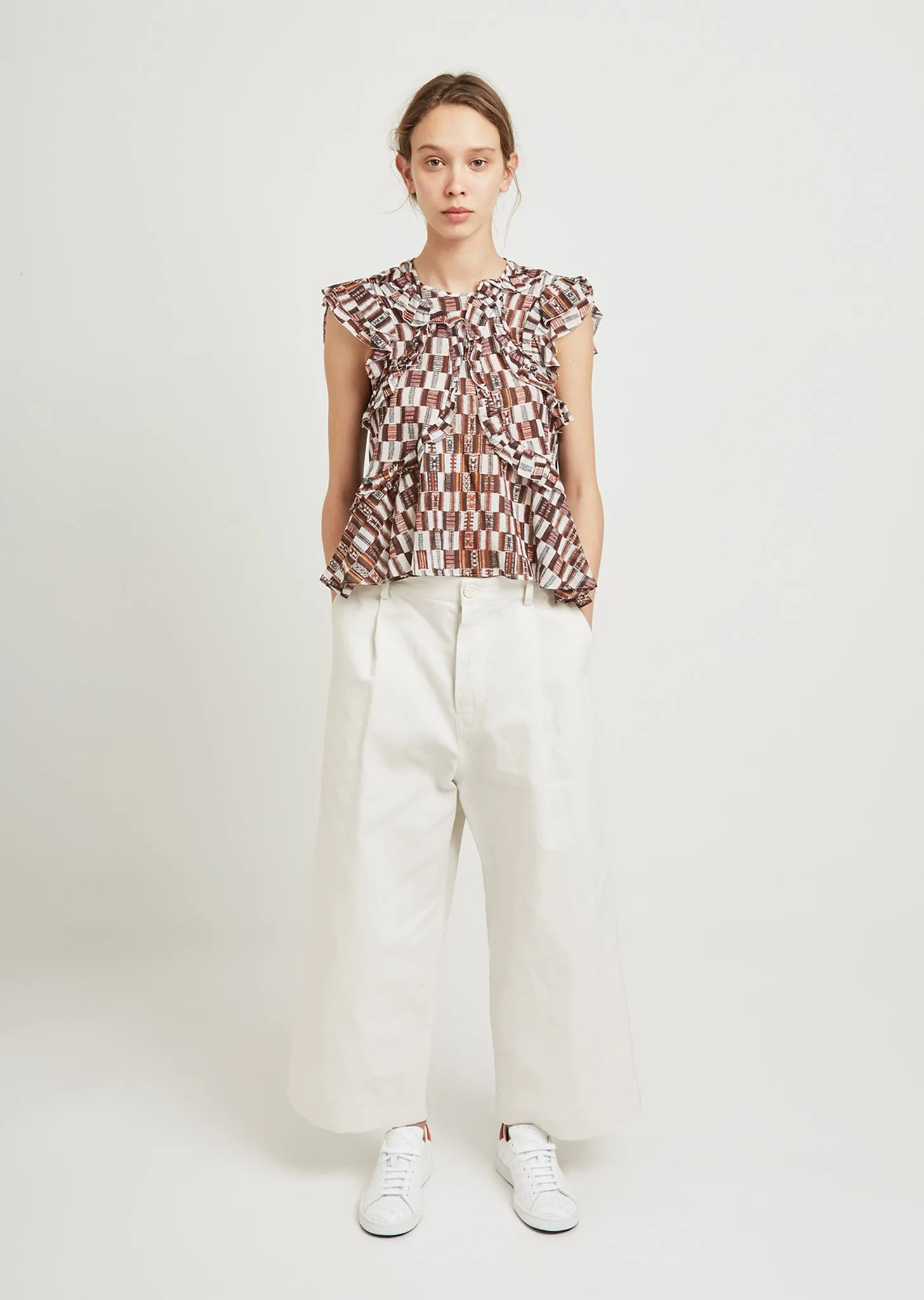 Nalou Printed Top