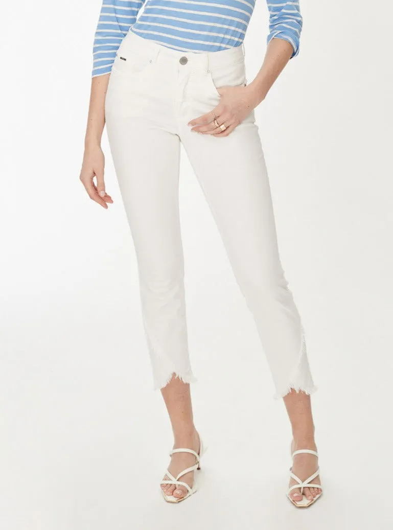 Olivia Slim Ankle White Jeans | FDJ 2076511