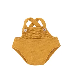 Olli Ella Dinkum Doll Romper - Mustard