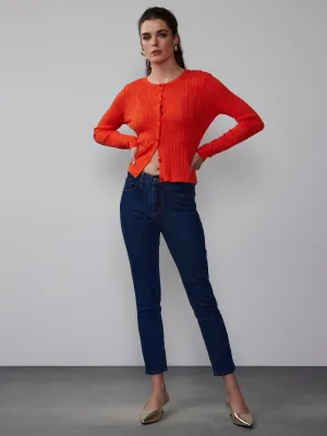 Petite High Rise Essential Ankle Jeans