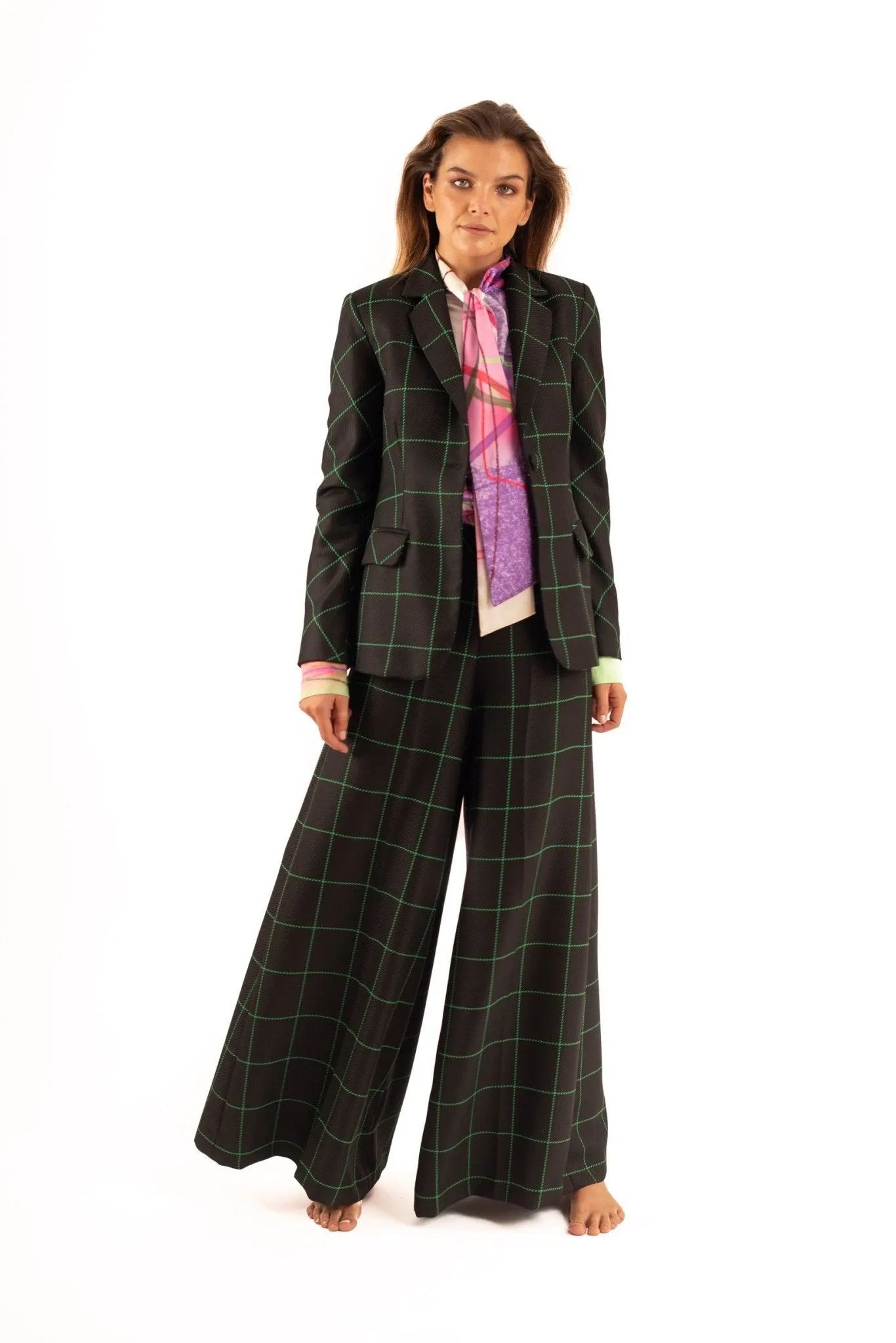 Plaid Blazer - NOPIN