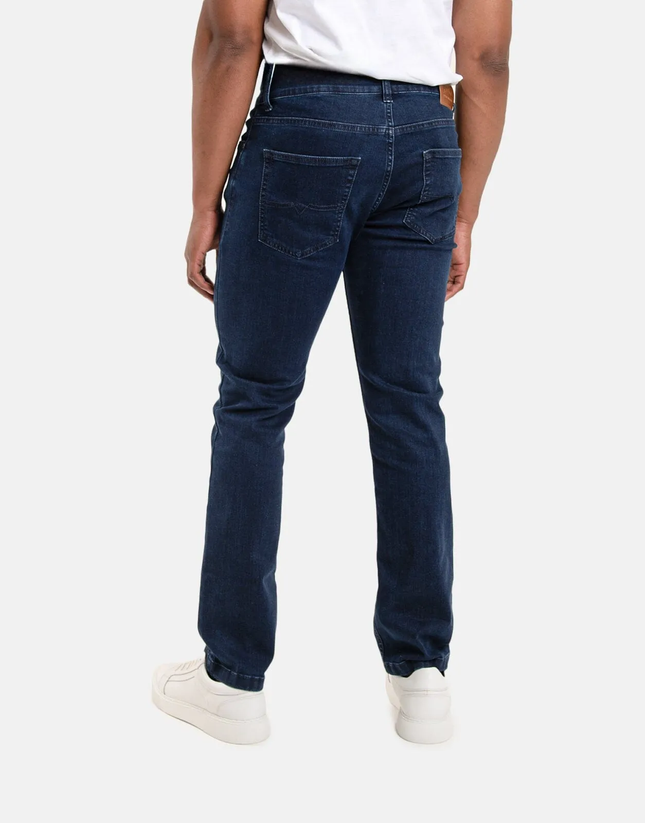 Polo Simon Straight Leg Blue/Black Jeans