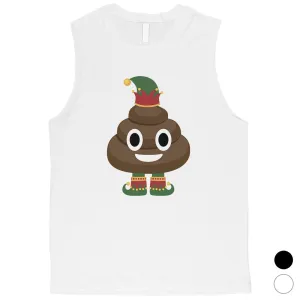 Poop Elf Mens Muscle Top