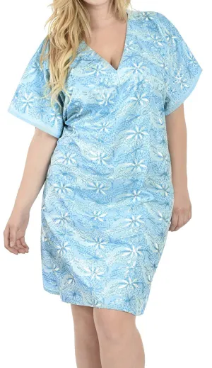 Rayon Embroidery Lounge Caftan Sundress/Lounge Swim Cover up Poncho Gift Women