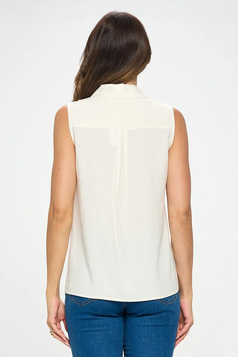 Shannon Sleeveless Shirt