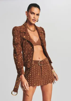 Tai Suede Studded Jacket