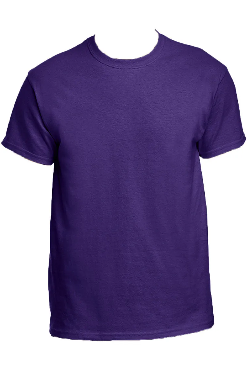 Team Strike Purple and Black Sleeve Relaxed Fit T-Shirt