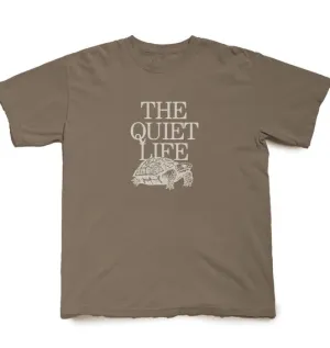 Turtle Pigment Dyed Tee in Chocolate