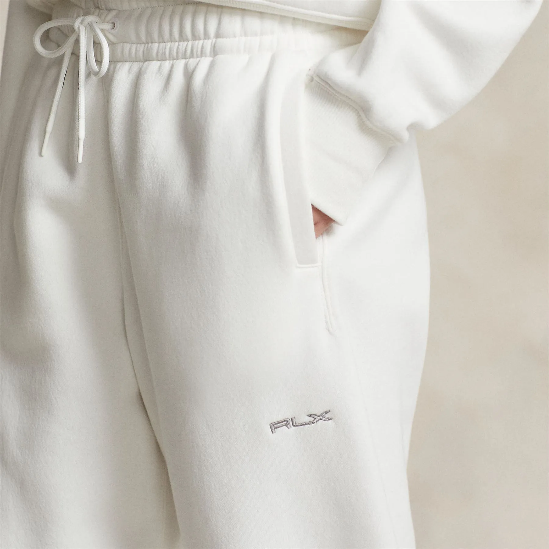 Womens Athletic Ankle Pants Paper White - SS24