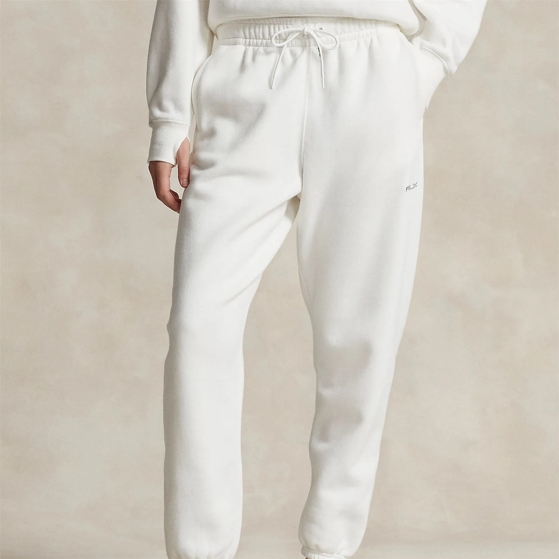 Womens Athletic Ankle Pants Paper White - SS24