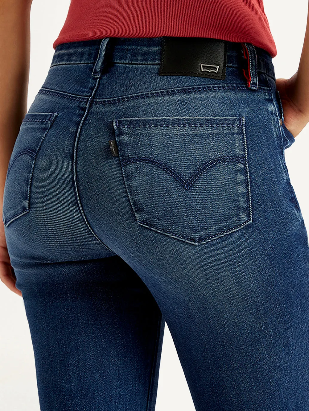 Women's Mid Rise 314 Blue Jeans