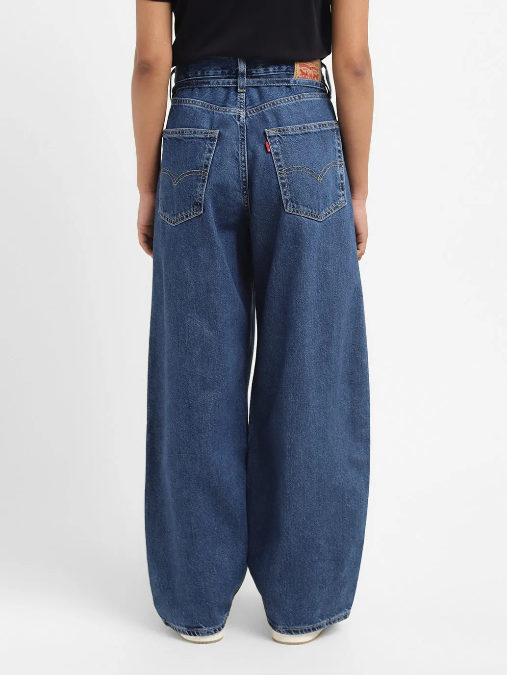 Women's Mid Rise Baggy Jeans